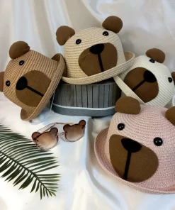 کلاه حصیری تدی🐻