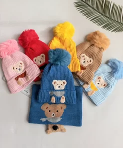 کلاه و شال رینگی تدی🐻