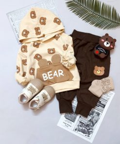 هودی و شلوار کبریتی Bear