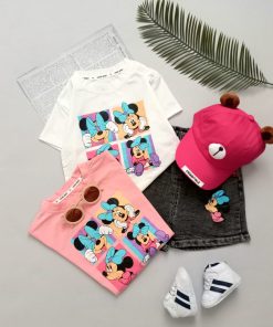 تیشرت وشلوارک mini mouse